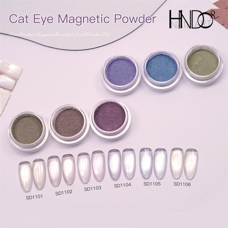 Nail Art Cat Eye Simple - HNDO جديد بسيط واضح عين القط