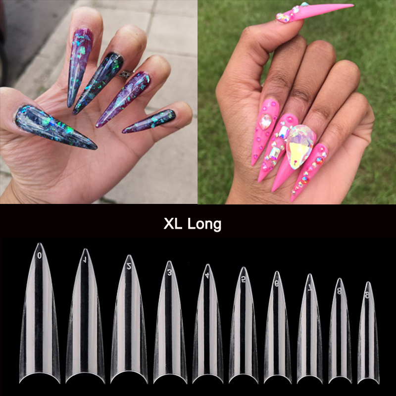 500/600 قطعة/حقيبة احترافية XL - مراجعة Nail Art Xl وسعره