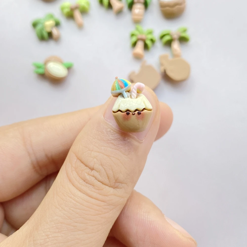 20 قطعة مشروب جوز الهند الكرتو - مراجعة Nail Art Motif وسعره