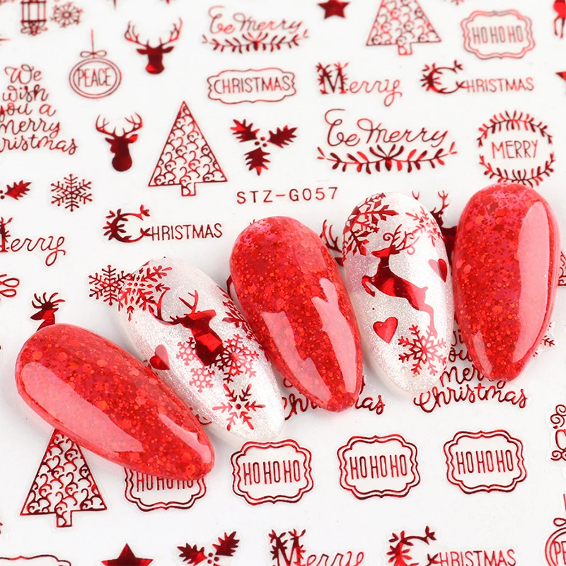 عيد الميلاد الأظافر الإكسسوارا - مراجعة Nail Art Xmas Design وسعره