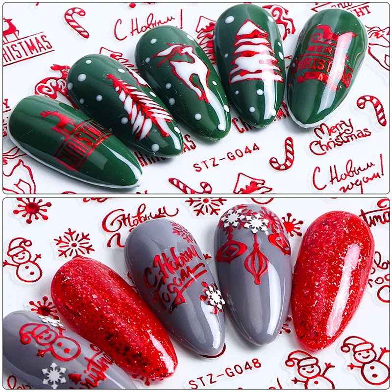 عيد الميلاد الأظافر الإكسسوارا - مراجعة Nail Art Xmas Design وسعره