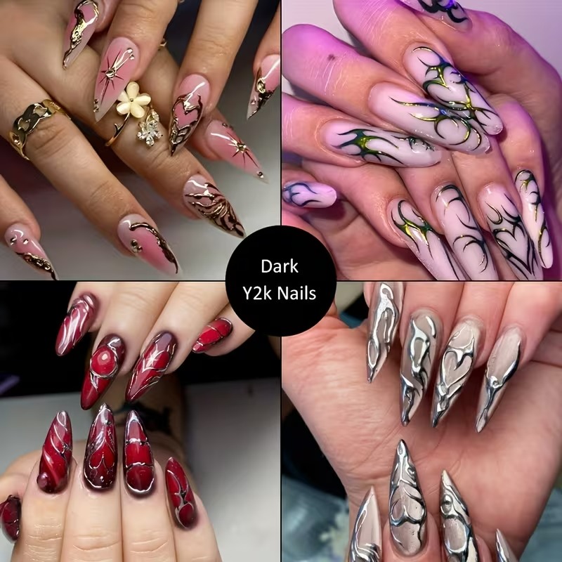 القوطية مسمار الفن الشرير حزام - مراجعة Nail Art Gothic وسعره