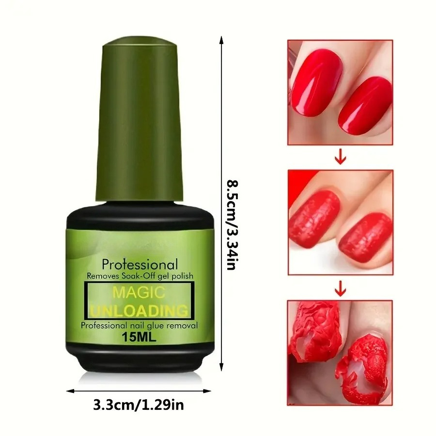 جل سحري 15 مل لتلميع الأظافر و - مراجعة Nail Art Fake Nails وسعره