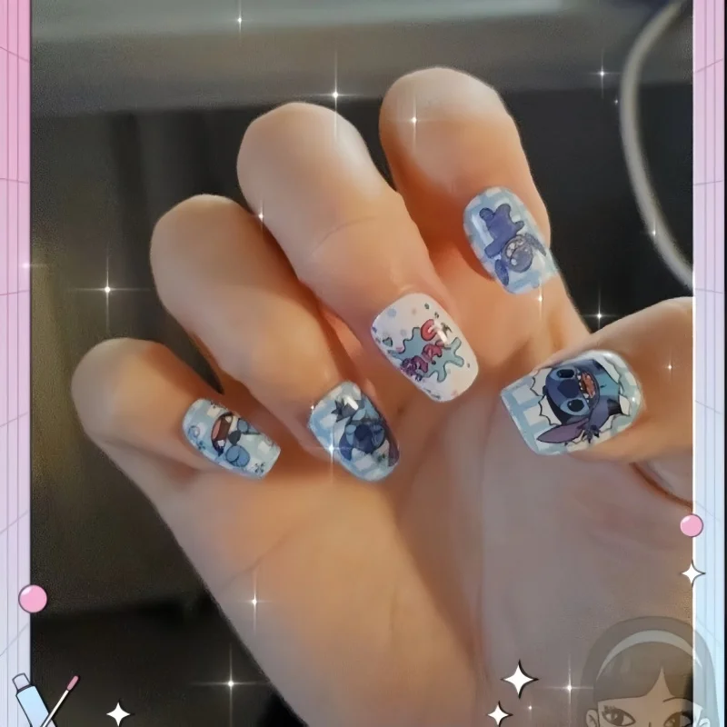أظافر ديزني ستيتش الاصطناعية،  - مراجعة Nail Art Motif وسعره