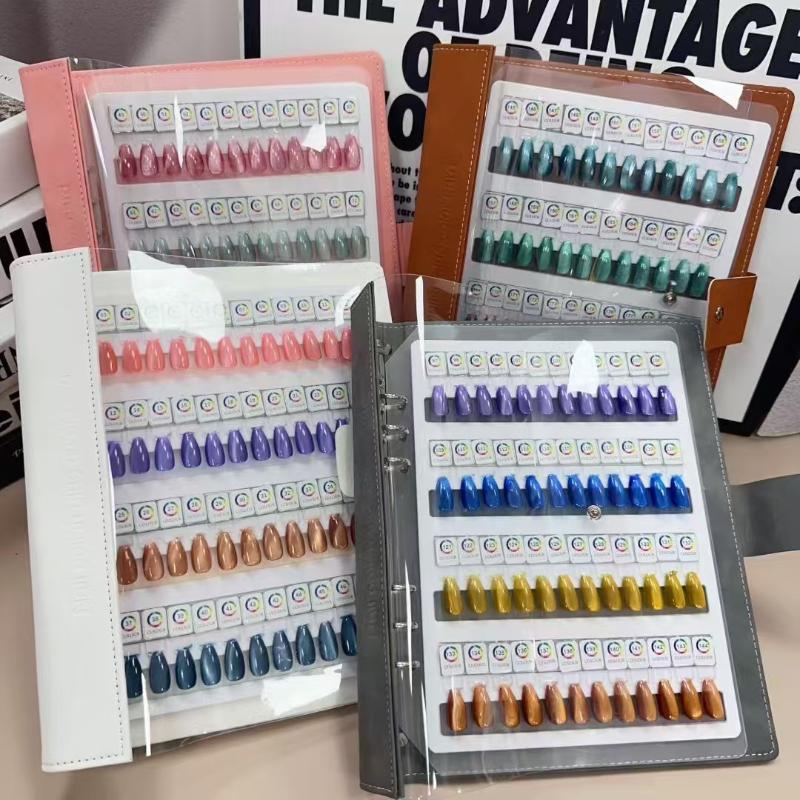 كتاب عينات ألوان الأظافر المغن - مراجعة Nail Art Viral وسعره