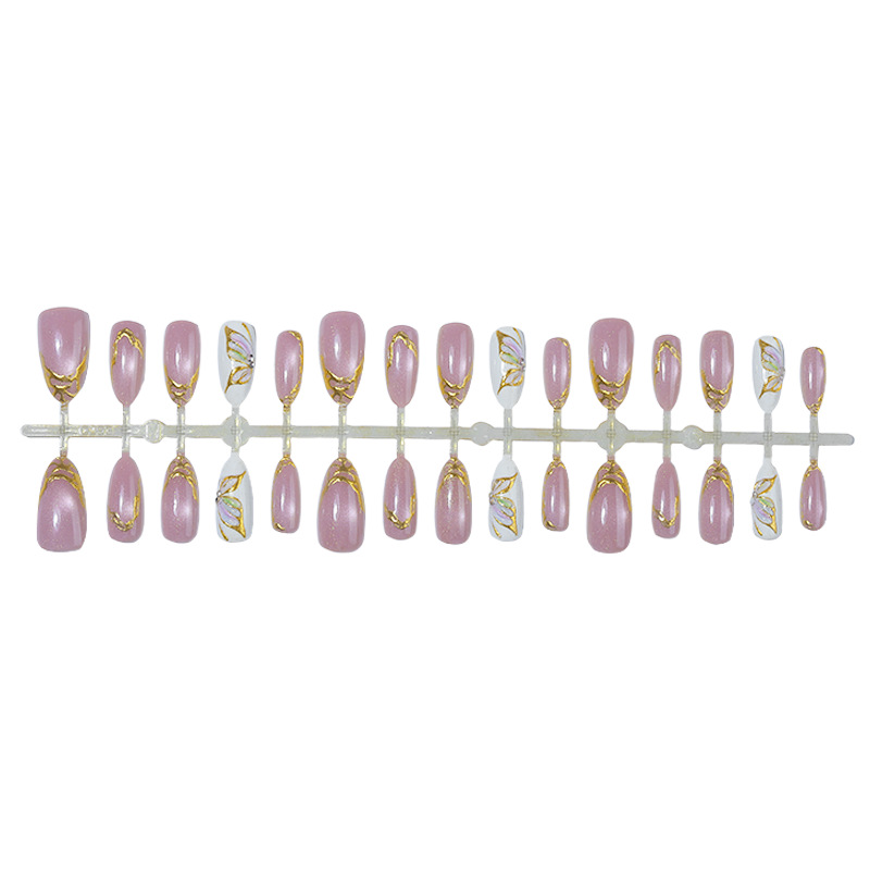 أظافر صناعية لوزية الشكل بتصمي - مراجعة Nail Art Cat Eye Simple وسعره