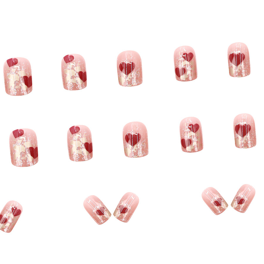 24 قطعة/مجموعة أظافر صناعية قص - مراجعة Nail Art Fake Nails وسعره