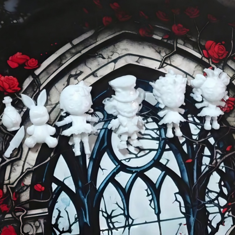 قالب سيليكون لفن الأظافر بتصمي - مراجعة Nail Art Gothic وسعره