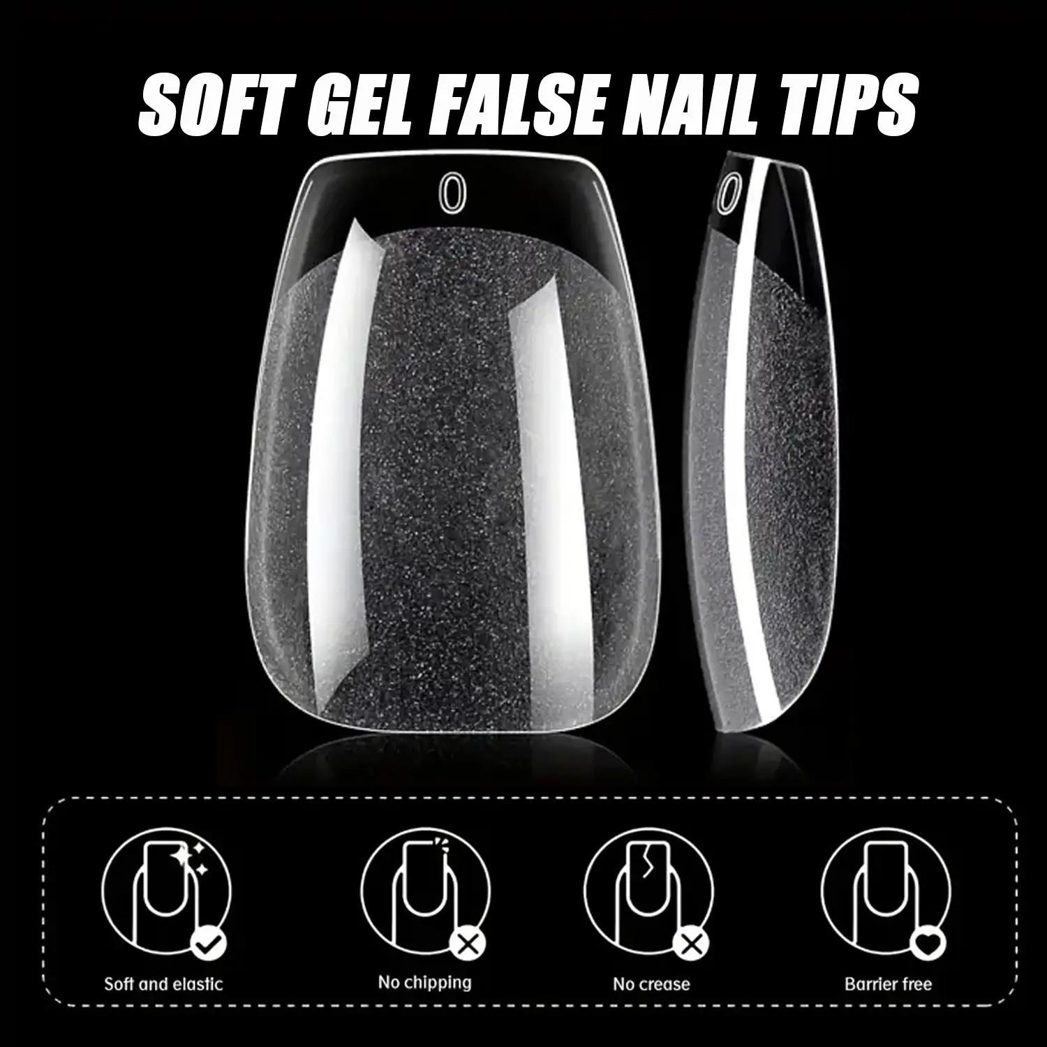 120 قطعة من أطراف الأظافر الاص - مراجعة Nail Art Xl وسعره