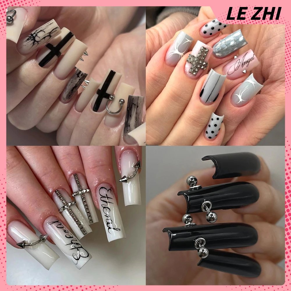 Y2K التوابل الفتيات 10 قطعة ال - مراجعة Nail Art Gothic وسعره