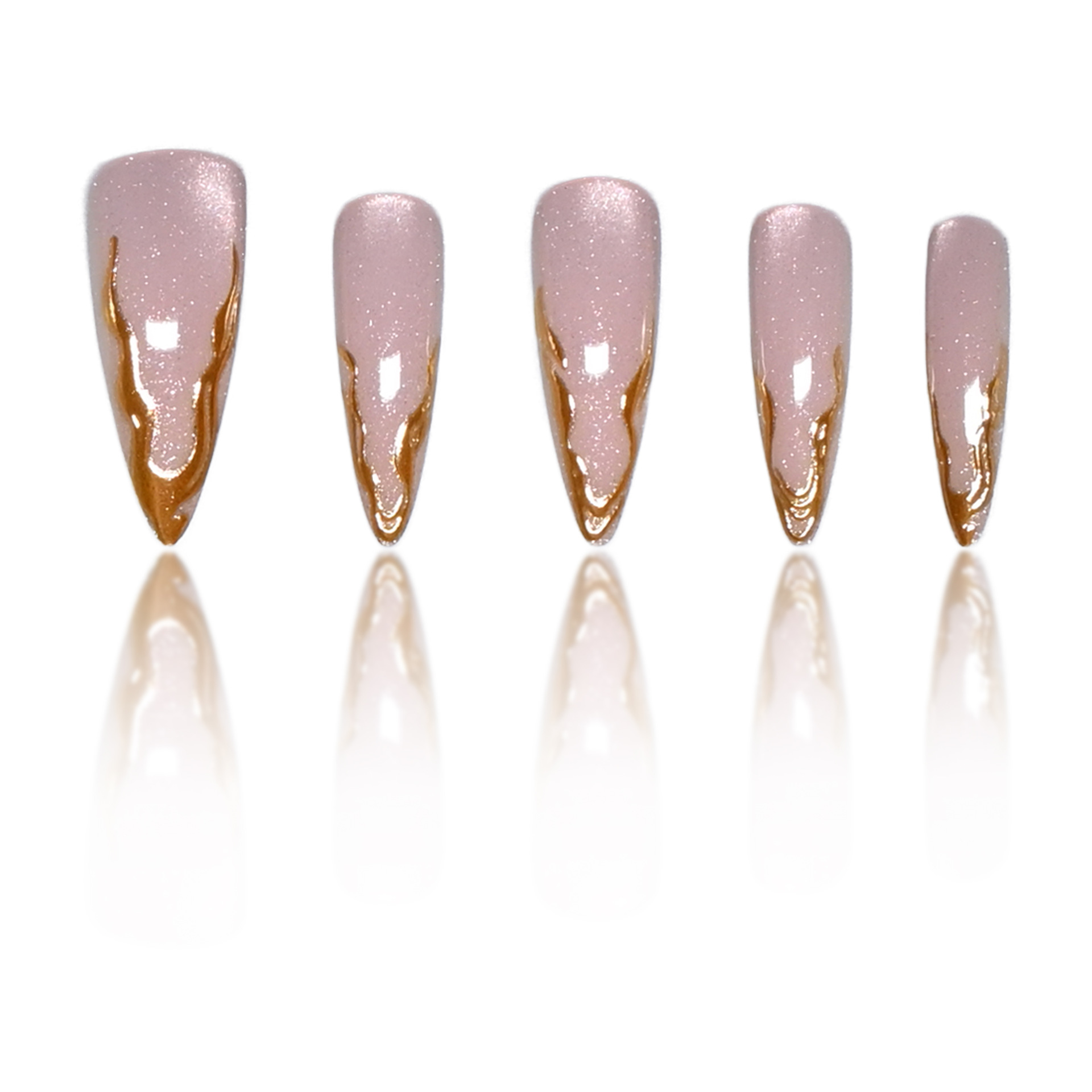 أظافر صناعية لاصقة بتصميم عين  - مراجعة Nail Art Cat Eye Simple وسعره