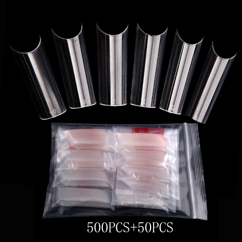 500 قطعة XL أظافر صناعية طويلة - مراجعة Nail Art Xl وسعره